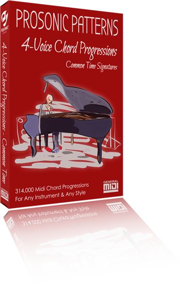 Midi Chord Progressions - 4-Voice